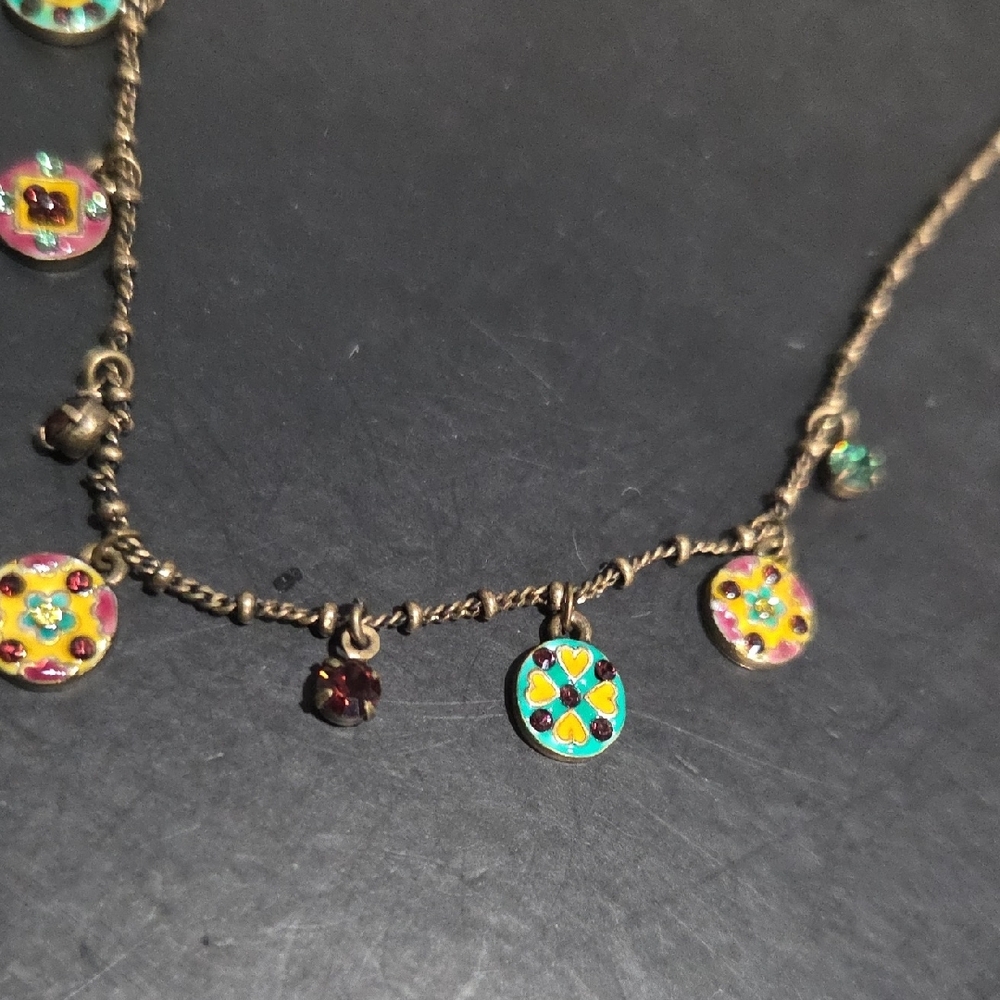 Pilgrim Multicolor Charm Necklace - Picture 4 of 6